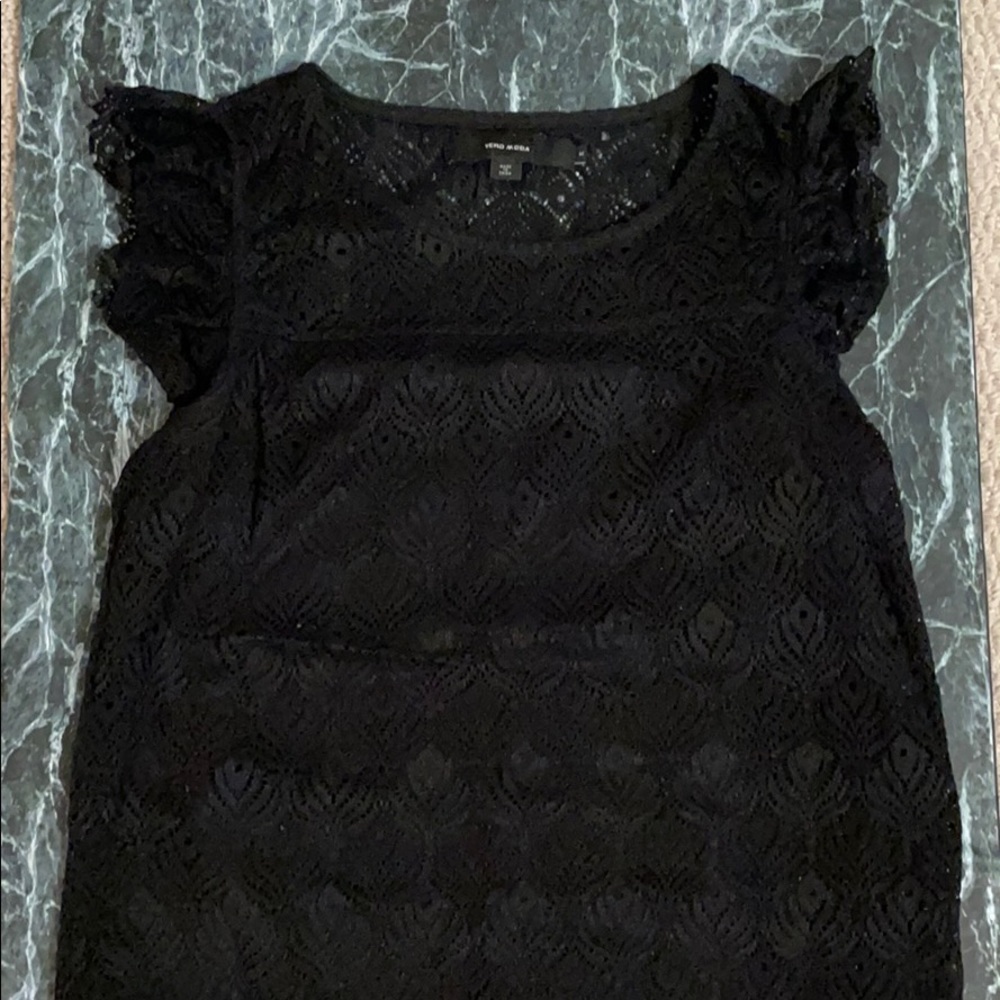 Lace Covered Tank/Tee